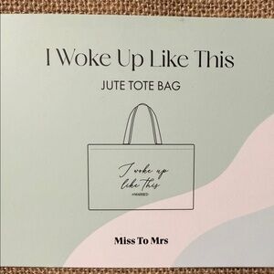 Jute Tote Bag - Natural